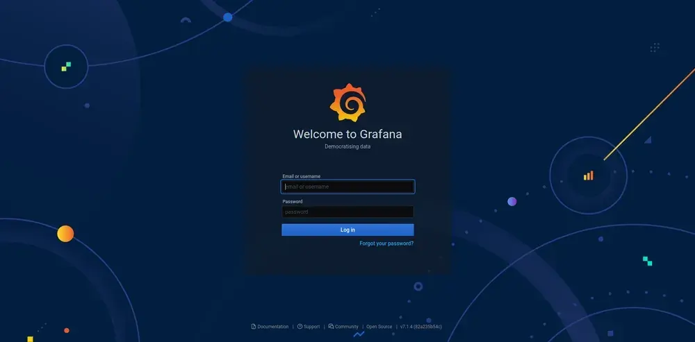 Grafana Login